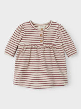 Lil 'Atelier - Thoro Langærmet Body Kjole Striber - Birch